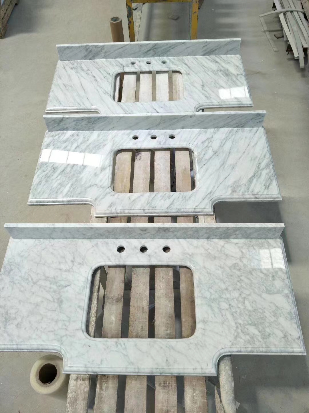 ultured Solid Surface Marble Vanity Top for Kitchen