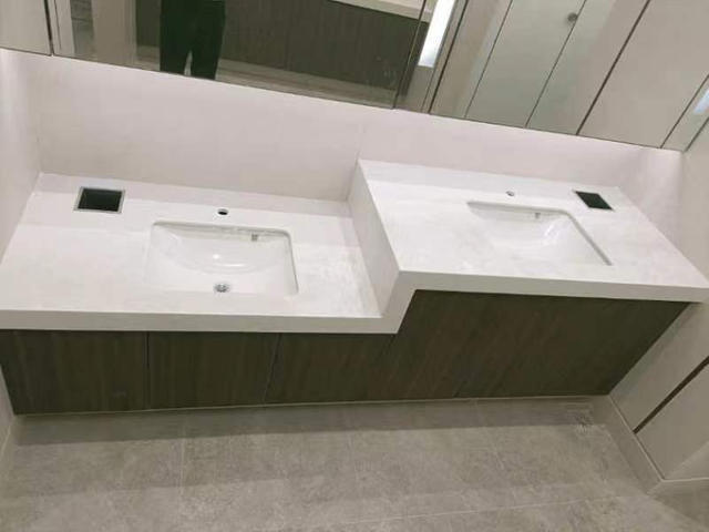 Daily care of granite vanity top