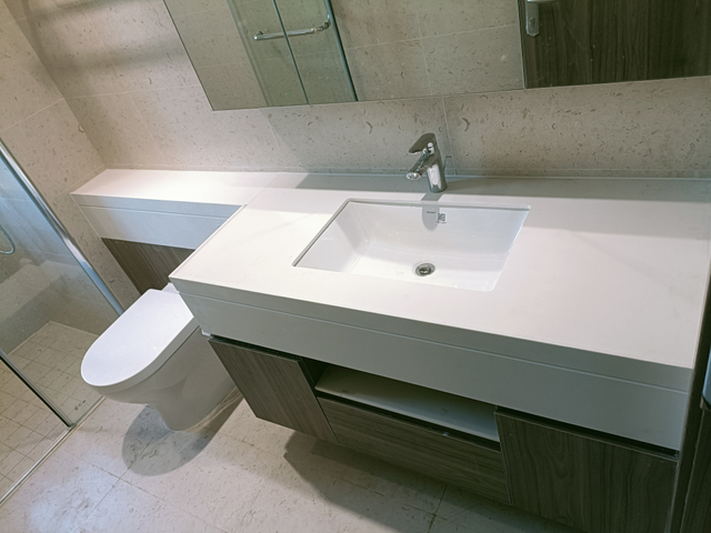 Polished Acrylic Granite Vanity Top For Bathroom