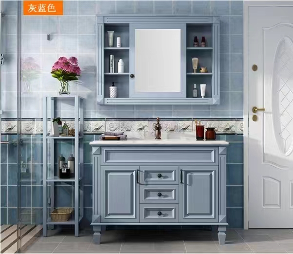 Different material bathroom cabinet maintenance