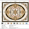 Interior Decorator Flower Pattern Marble Waterjet Medallion Floor Inlay