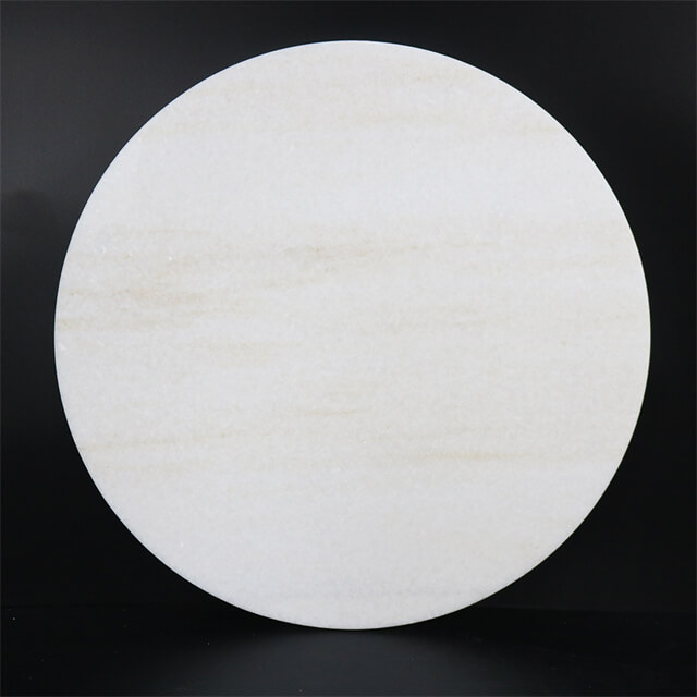 Luxury White Marble Stone Countertop Coffee Table Top YT002