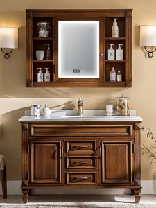 Wood Solid Surface Quartz Vanity Top For Vessel Sinks