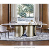 Customized Resin Polished Restaurant Dining Table Top