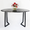 Black Marble Stone Dining Table Countertop YT009