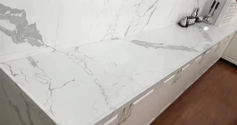 Customizable Marble Epoxy Outdoor Kitchen Countertop