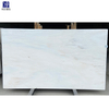 White Natural Marble Modern Integrated Kitchen Dining Table