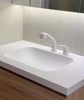 sintered stone polished Marble Vanity Top for vessel sink