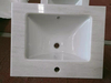 square integrated Vanity Top for bathroom cabinet