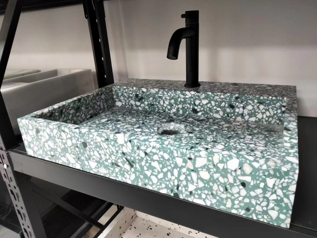 artificial stone integrated Quartz Vanity Top for farmhouse