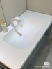 sintered stone polished Marble Vanity Top for vessel sink