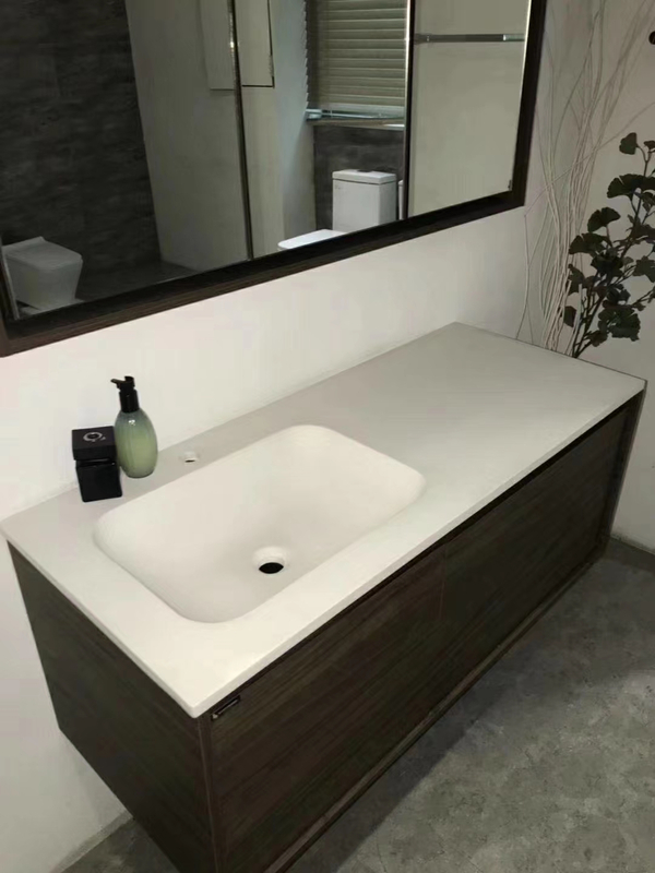 acrylic painted Quartz Vanity Top for bathroom cabinets