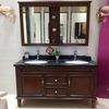 solid wood double sink Granite Vanity Top Natural Stone