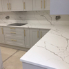 Customized Solid Surface Design Faux Quartz Kitchen Countertop