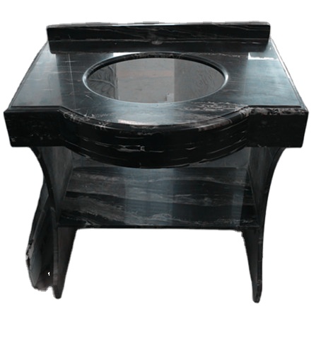 black undermount Granite Vanity Top for bathroom vanities